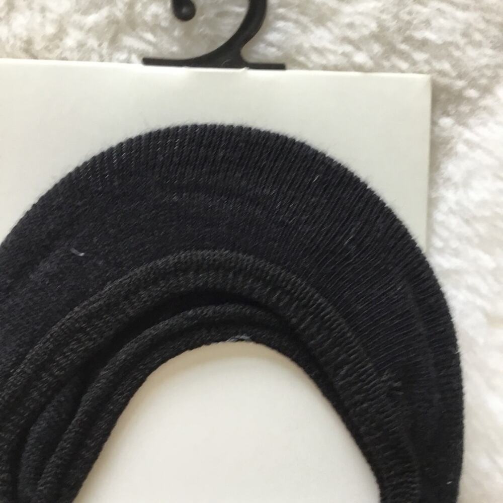 Calvin Klein Black 2 Pairs Non-Slip Heel Socks - Picture 3 of 8